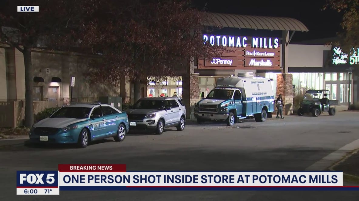 Shooting inside Potomac Mills Mall store under investigation, police say